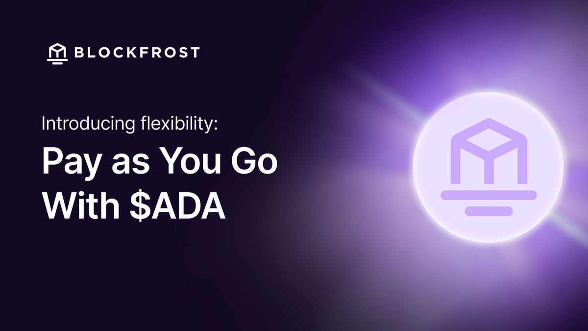 Introducing Flexibility: Pay-As-You-Go with $ADA Support